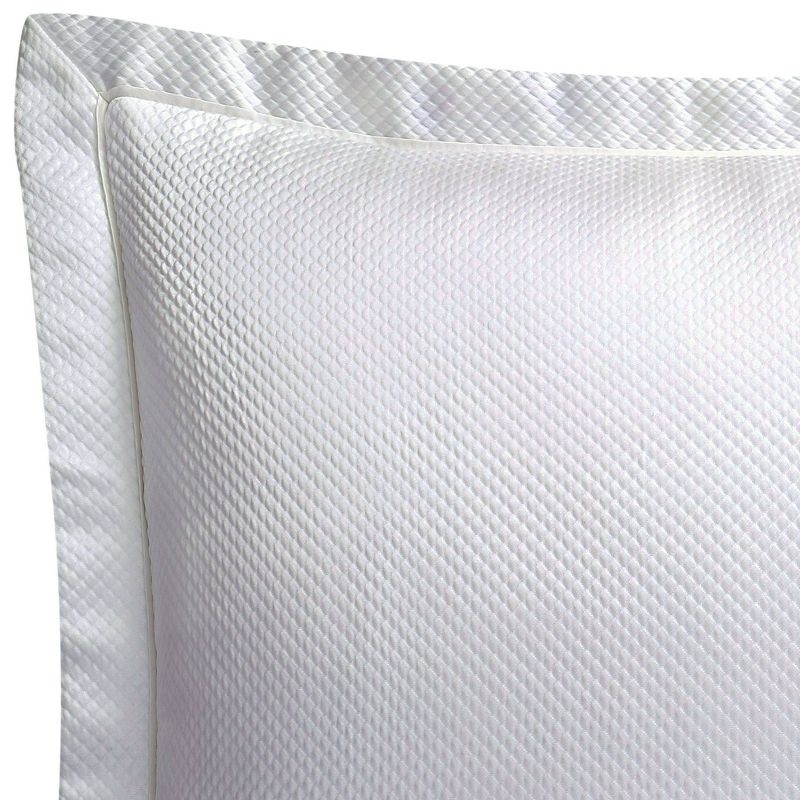 Charisma Dianti 26x26 Pillow Sham White