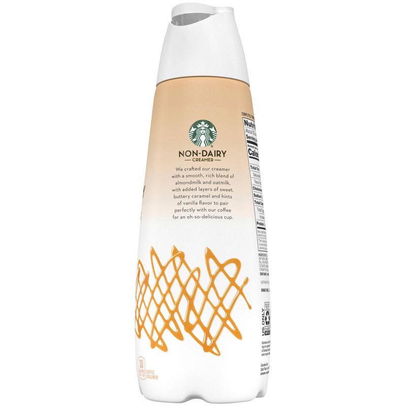 Starbucks Almond Milk and Oat Milk Caramel Macchiato Coffee Creamer - 28 fl oz