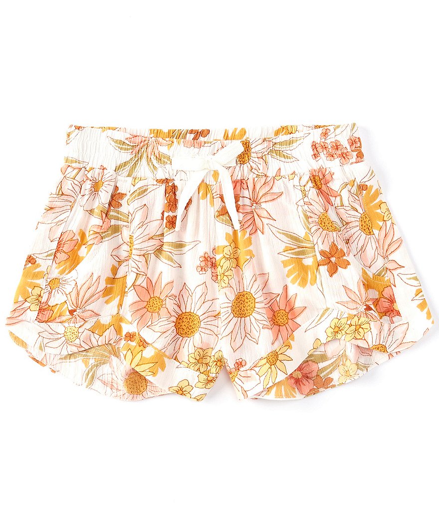 Billabong Little/Big Girls 5-14 Mad For You Floral Shorts