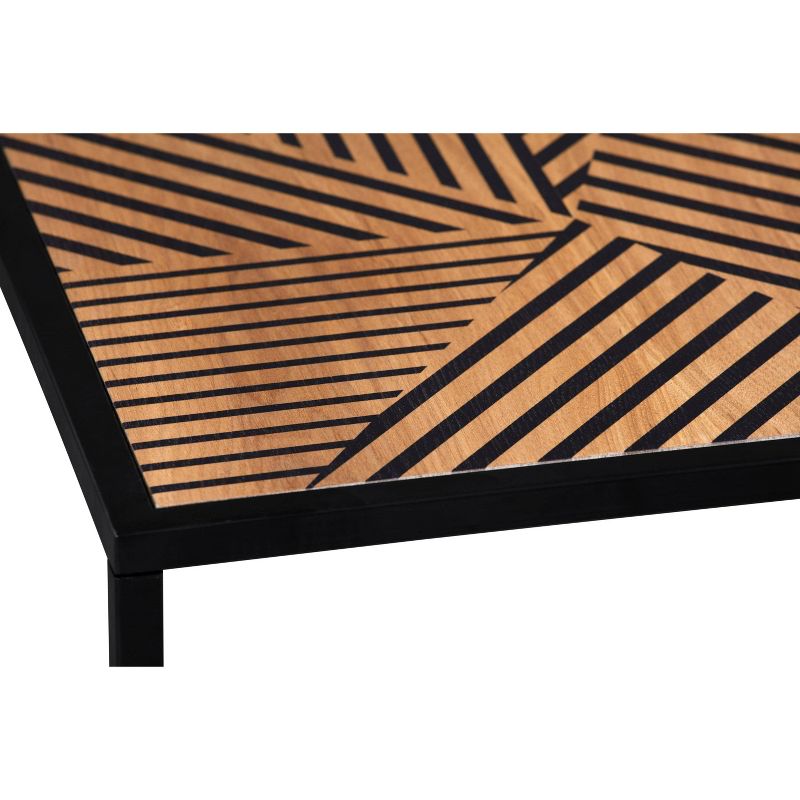 Julian Modern Side Table Black - Adore Decor