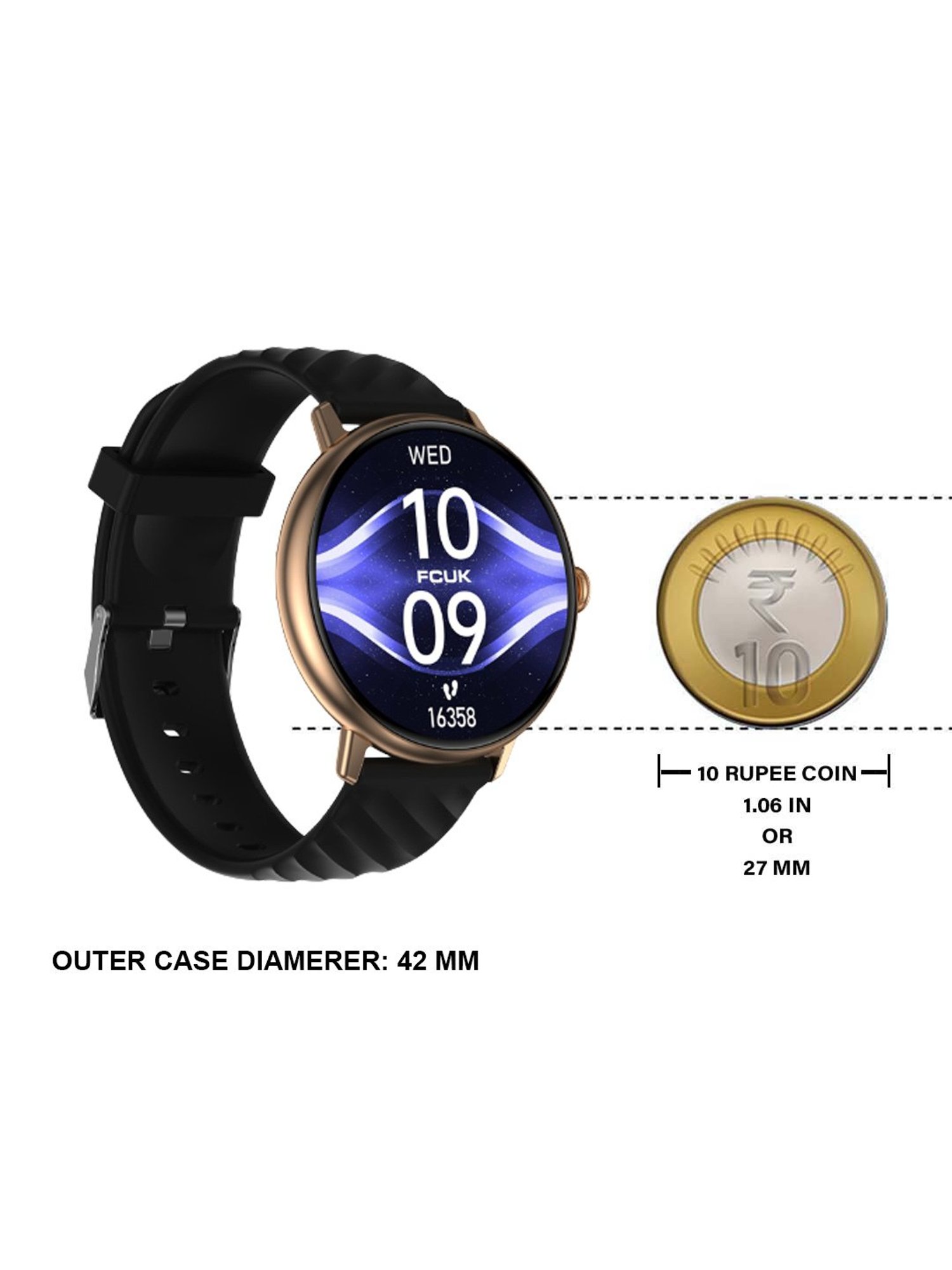 FCUK FCSW01-A TIDE Unisex Smart watch