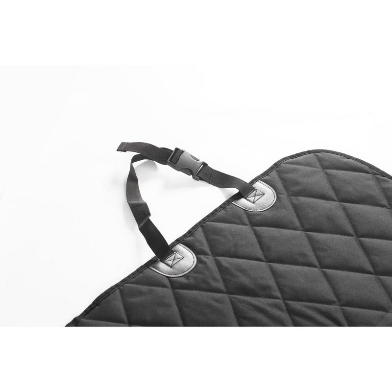 SUV Pet Cargo Liner Trunk Cover Waterproof Non-Slip Washable Material, Extra Long Size Universal Fit with Bumper Flap 80 x 52 Protect Prevents Scratches Marks & Spills