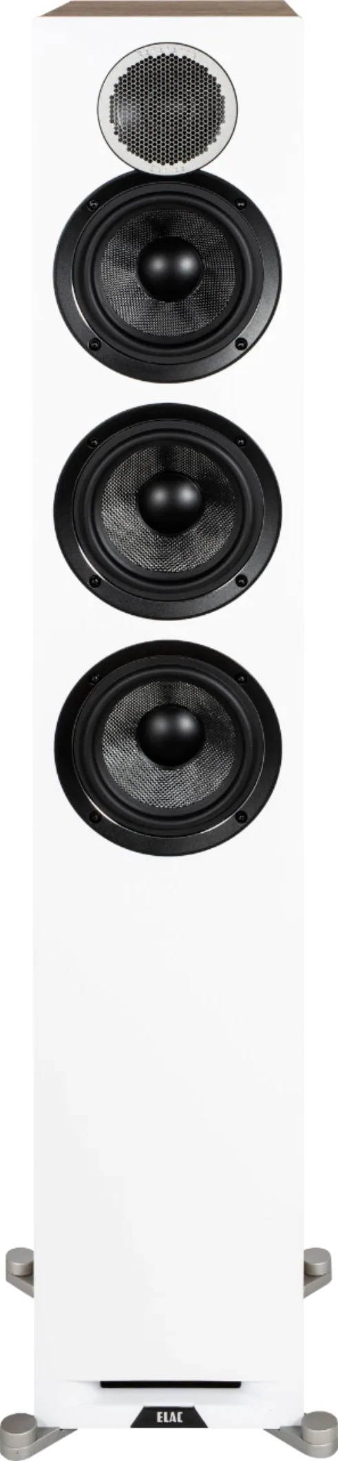 ELAC - Debut Reference Floorstanding Speaker - White/Oak (DFR52-W)