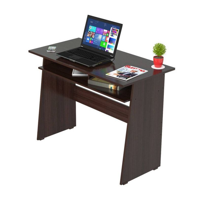 Writing Desk with Storage Area Espresso - Inval
