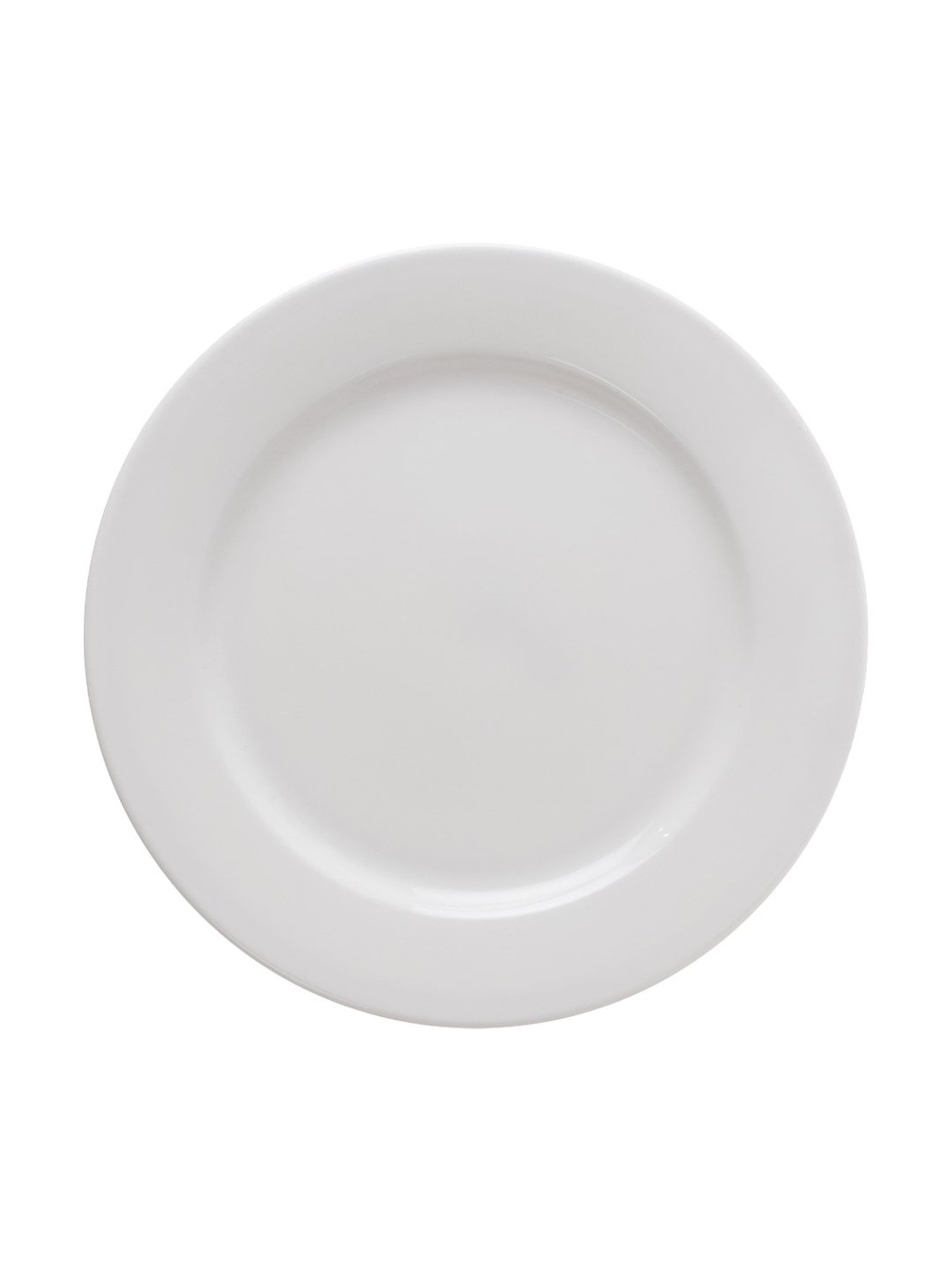 Pure Home and Living Transparent Glass Textured Dinner Plates
