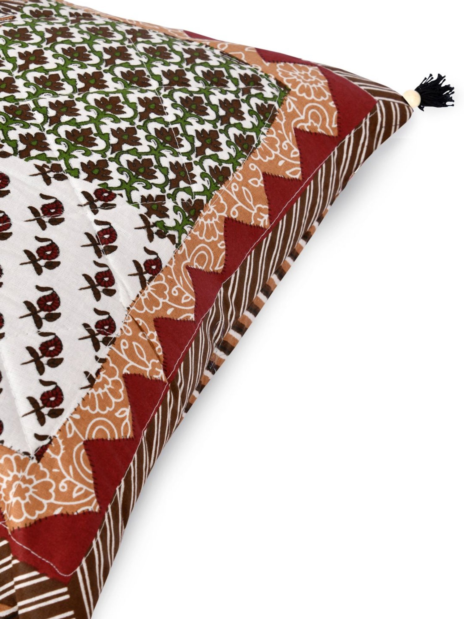 Living Roots Multicolor Cotton Cushion Covers - Set of 5