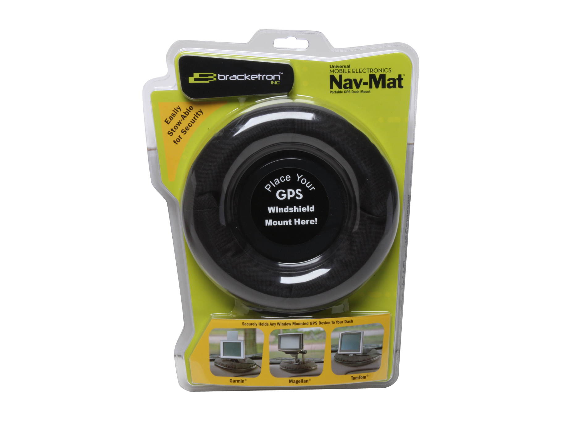 bracketron UFM-100-BL Nav-Mat Portable Dash Mount