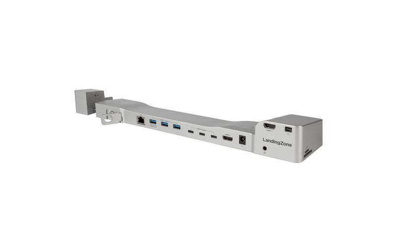 LandingZone LZ5013T2C Docking Station - for Notebook - 96 W - 6 x USB Ports - Network (RJ-45) - HDMI - Mini DisplayPort - Docking