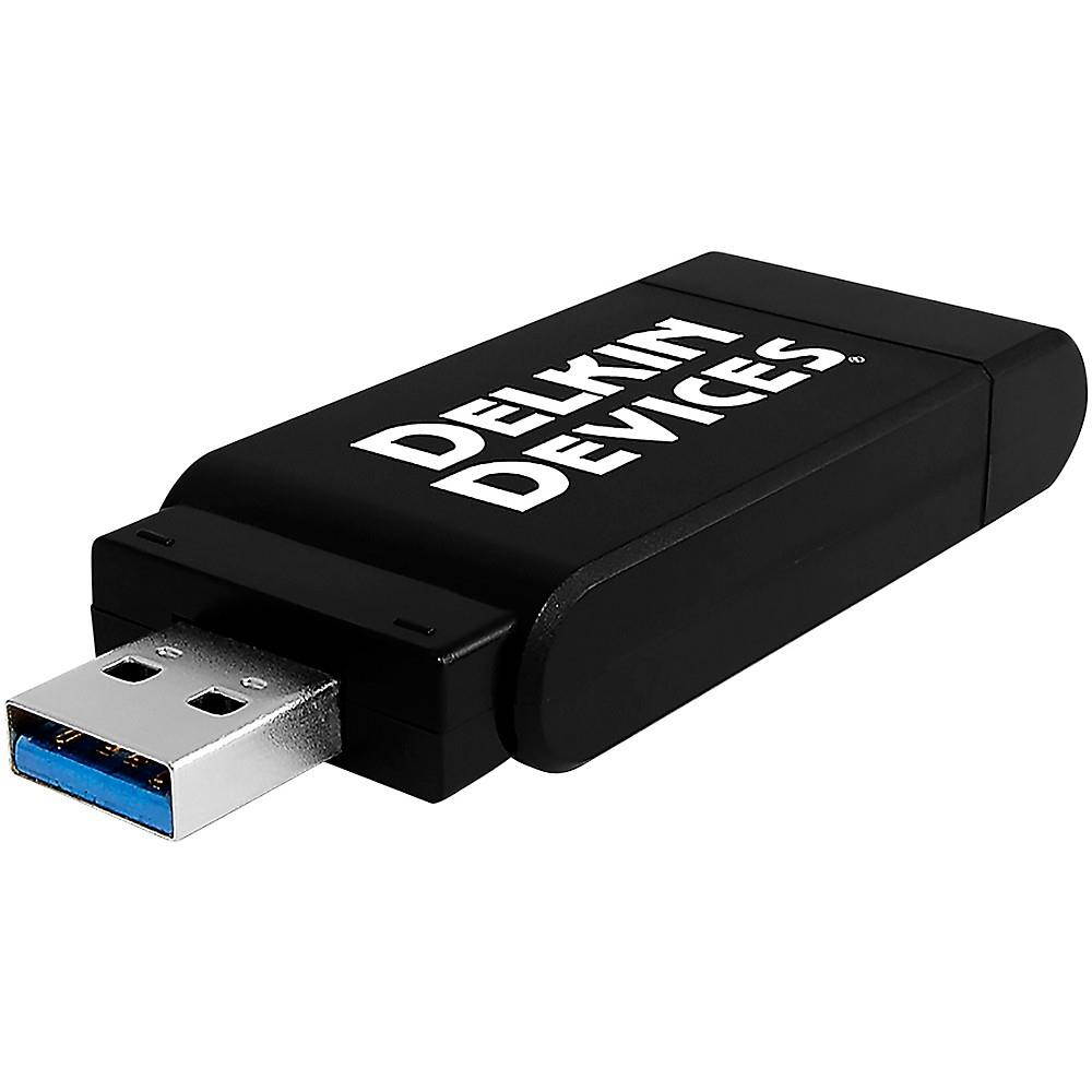 Delkin USB 3.0 Dual Slot SD and Micro SD Travel Reader #DDREADER-46