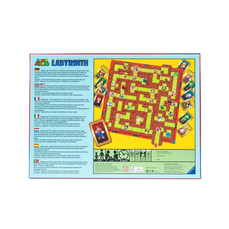 Super Mario Labyrinth Board Game