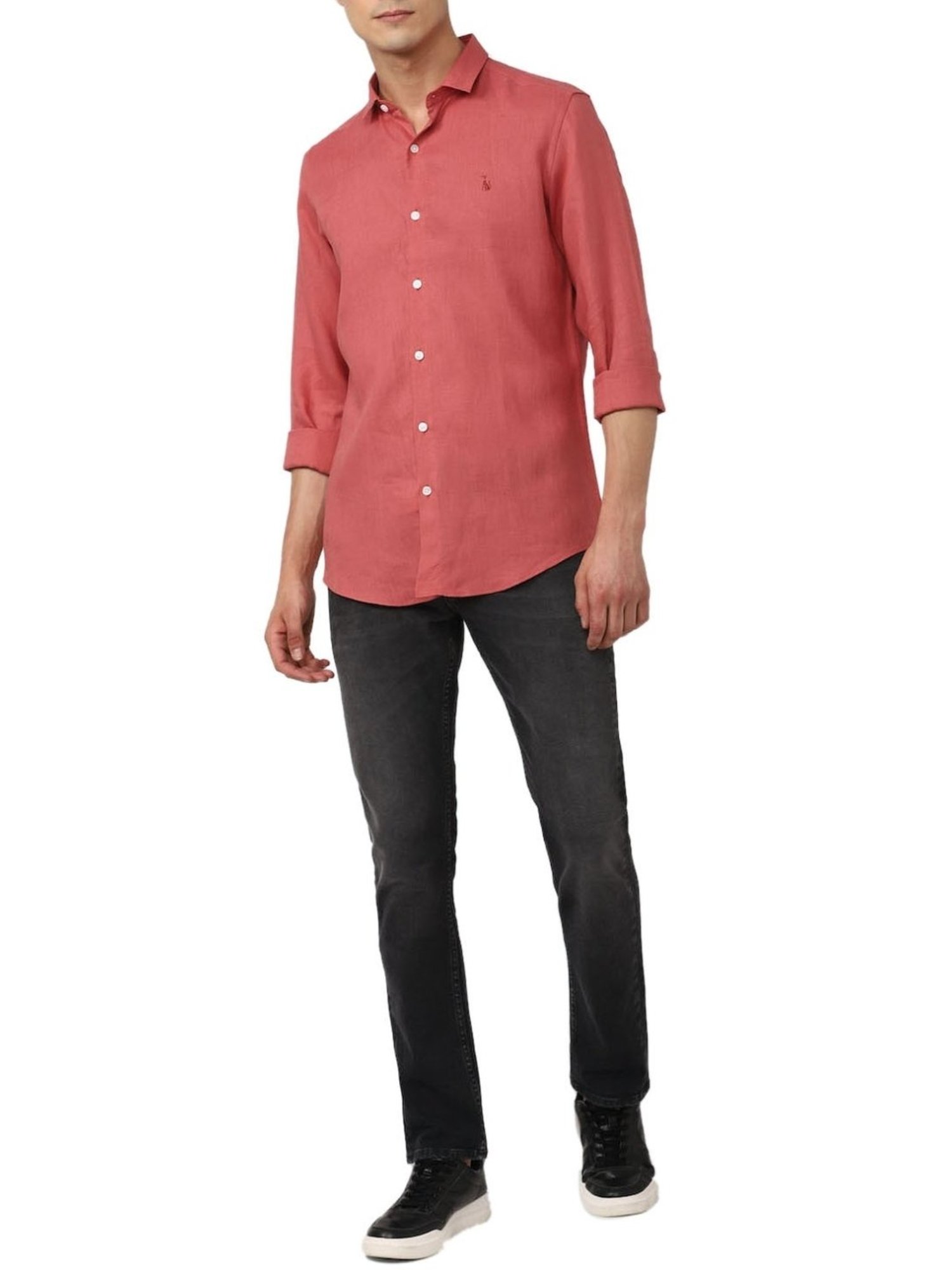 Simon Carter London Pink Slim Fit Shirt