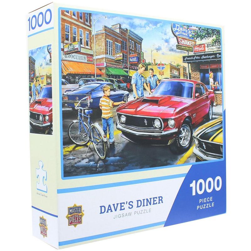MasterPieces Inc MasterPieces 1000 Piece Jigsaw Puzzle | Daves Diner by Dan Hatala