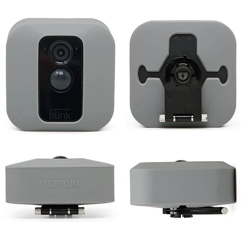 Skin Case Cover for Blink XT Outdoor Camera Offer UV Weather Protection Disguise Blink XT Security Camera 3 Pack Dark Gray