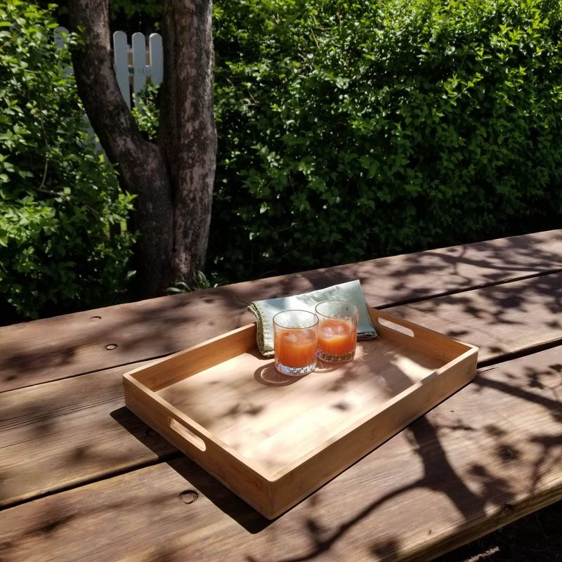 Lipper Solid Bamboo Tray