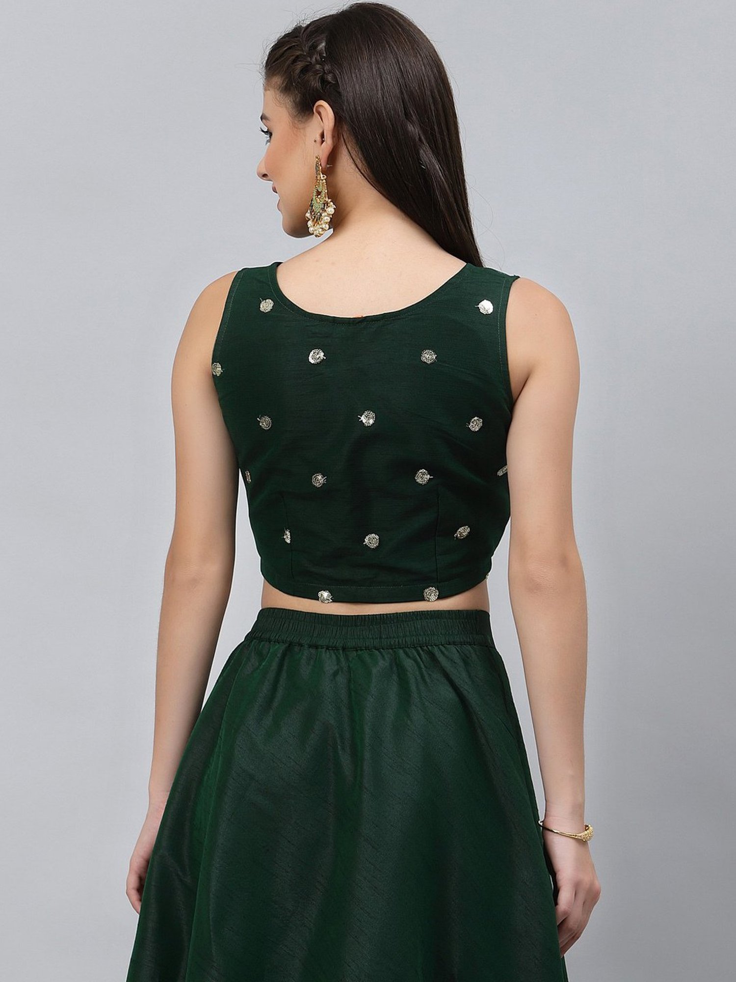 studiorasa Green Embellished Choli
