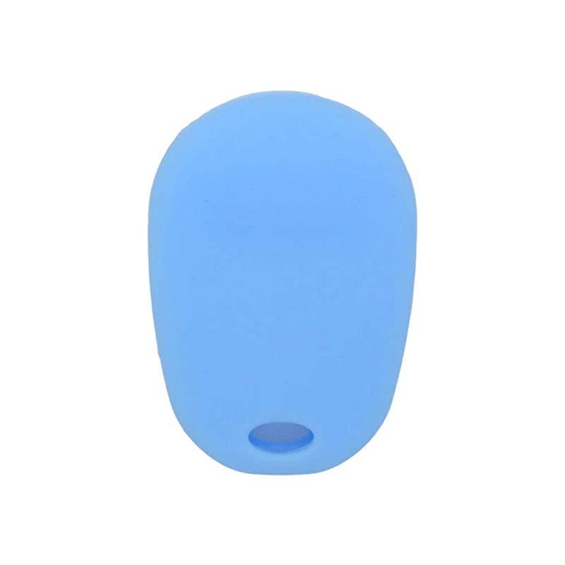 Silicone Cover Protector Case Holder Skin Jacket Compatible with TOYOTA Sienna 4+1 Button 5 Buttons Remote Key Fob CV4423 Light Blue