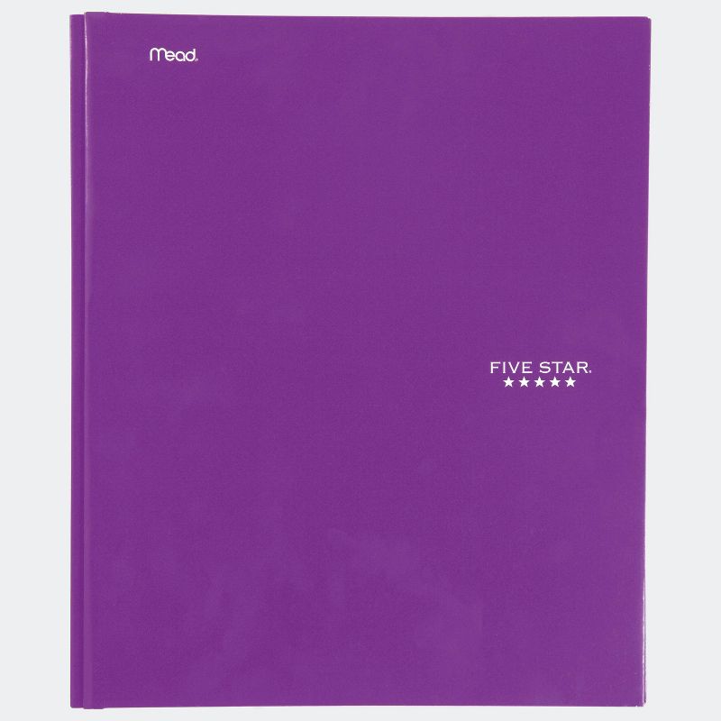 Five Star Paper Portfolio Pocket and Prong Random Color - Mead