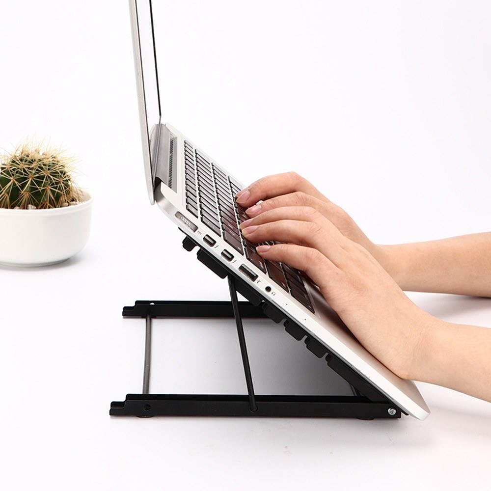 Folding Laptop Cooling Stand Holder Portable Rack Computer Rack