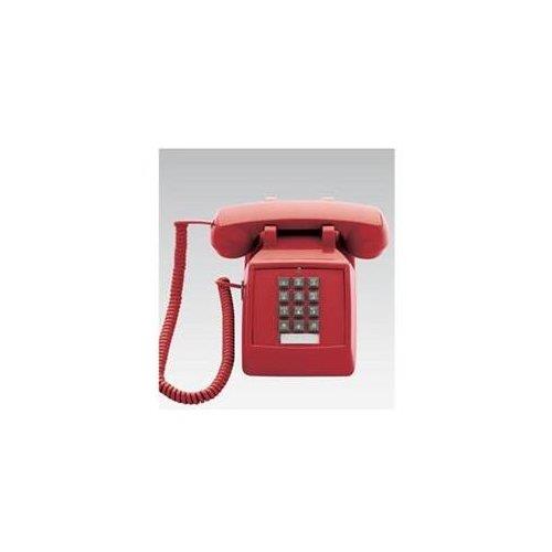 Scitec  Inc. Corded Telephone SCI-25003 Scitec 2510E Red