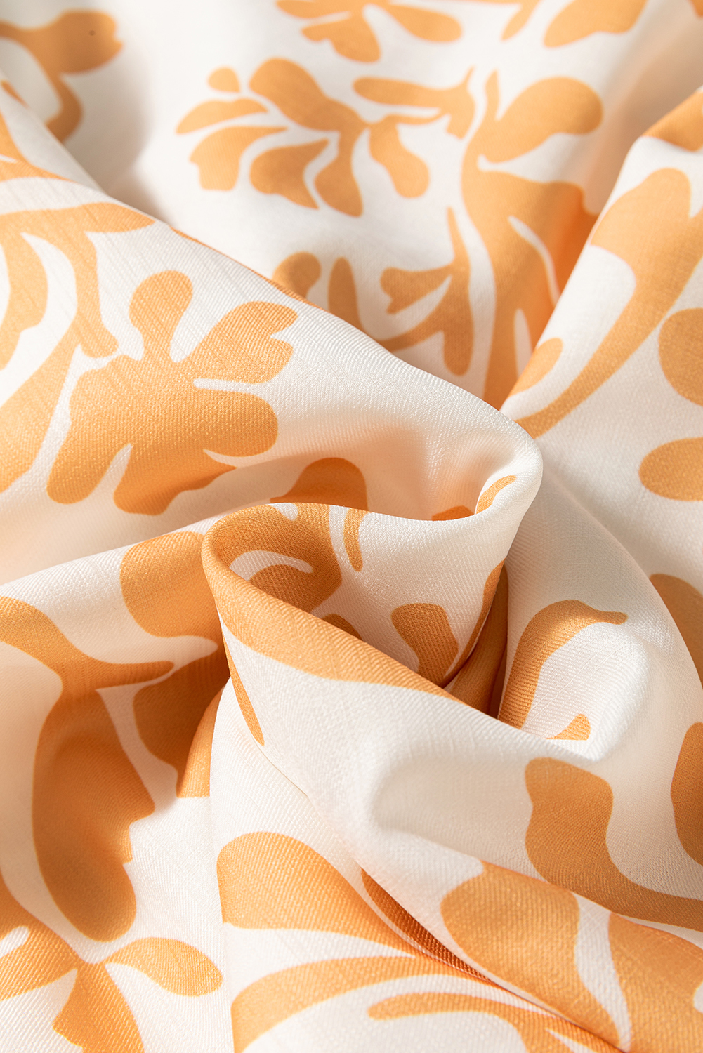 Black Leopard Patchwork Split Neck Ruffle Plus Size Dress