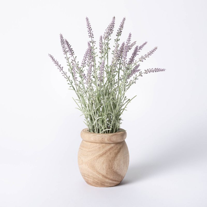 15" x 8" Artificial Lavender Plant in Pot - Threshold™ designed with Studio McGee