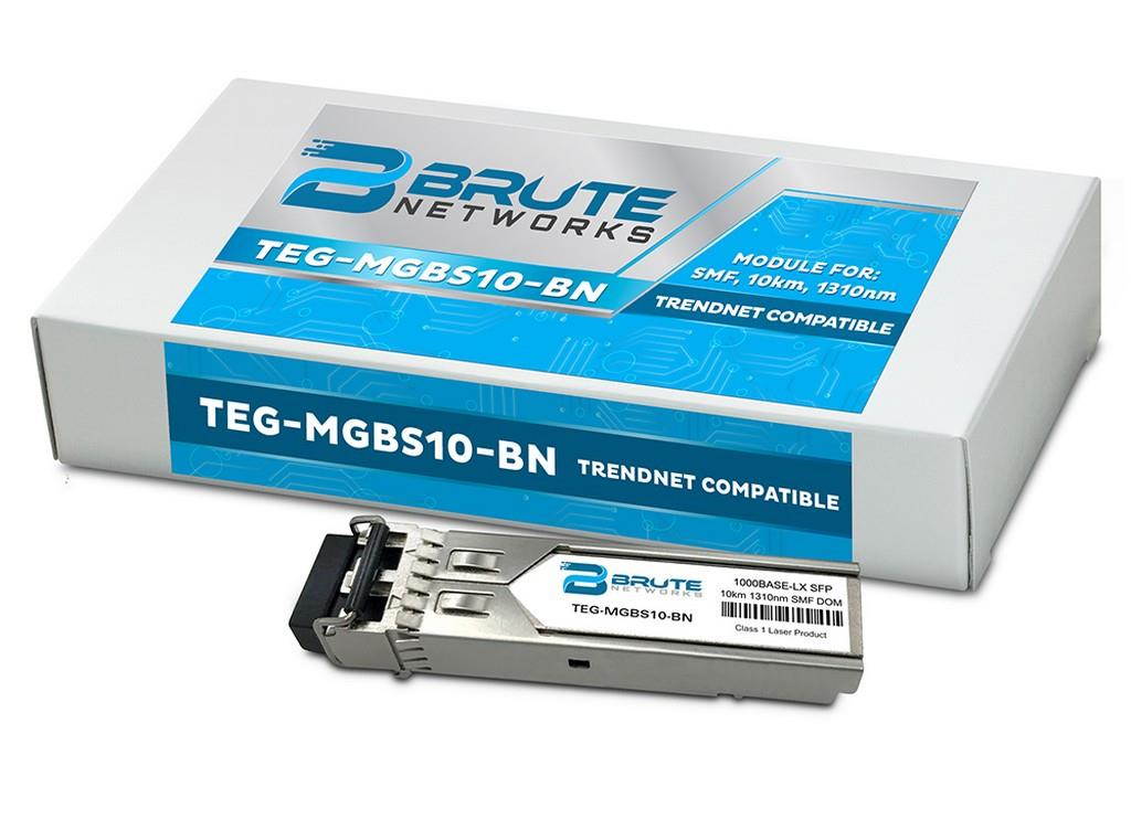 TRENDnet TEG-MGBS10 - 1000BASE-LX 10km SMF 1310nm SFP (100% Compatible)