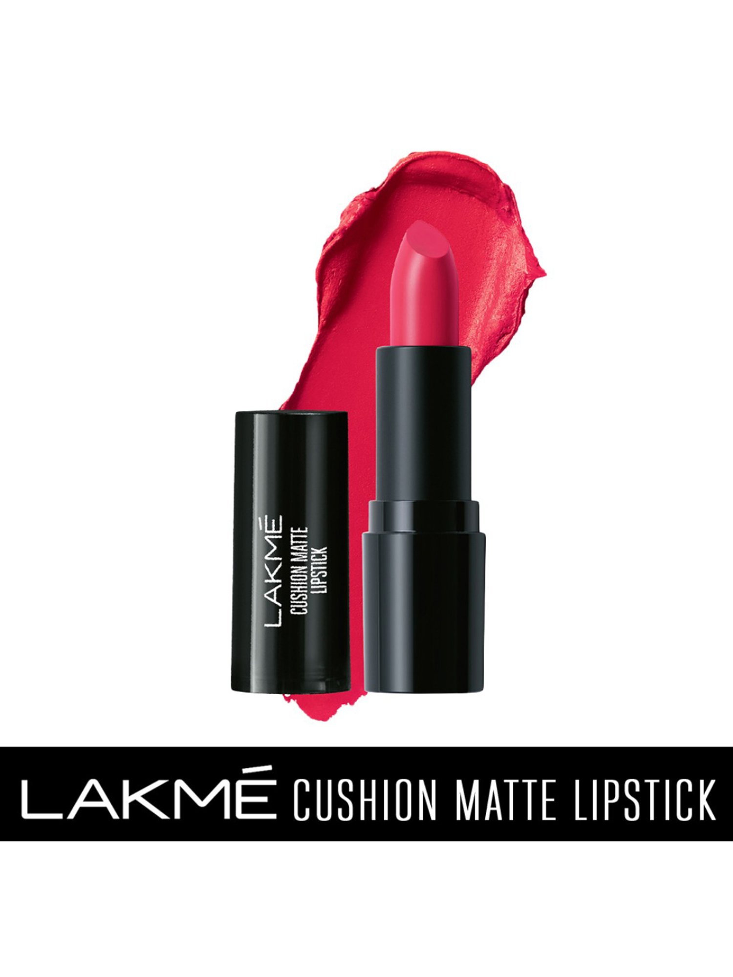 Lakme Cushion Matte Lipstick Pink Ruby - 4.5 gm