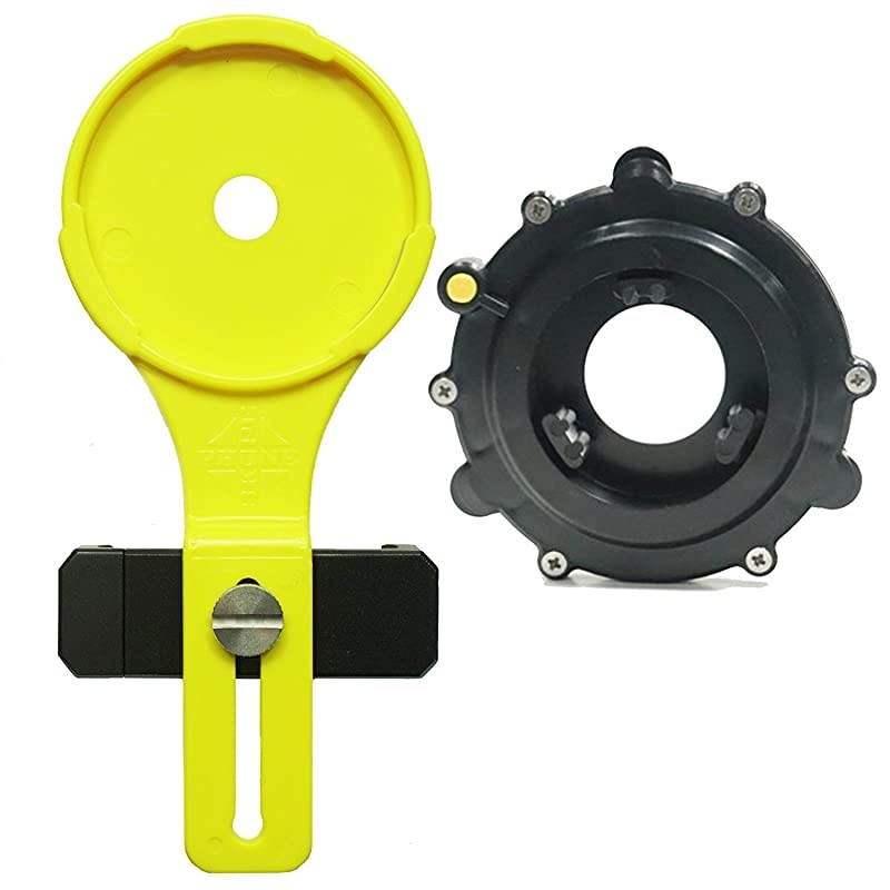 Lollipop Universal Digiscoping kit for Spotting Scope, Binocular, Microscope, Zoom Camera, Hunting, Biology, Birdwatching, Birding and Scope Lenses (U1 (1.2" - 1.8"))