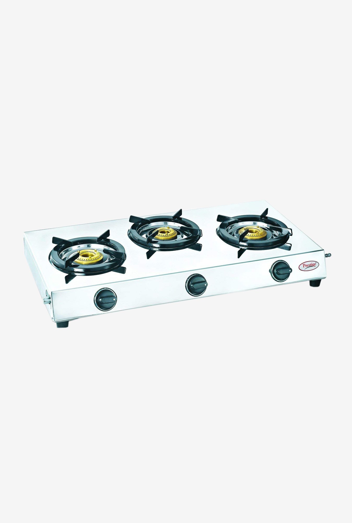 Prestige Perfect 40150 3 Burners Gas Stove (Silver)