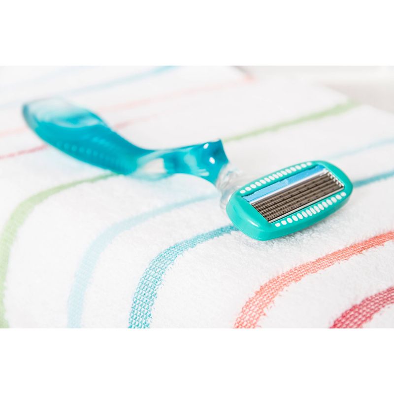 Schick Hydro Silk Sensitive Women's Razor - 1 Razor Handle and 2 Refills