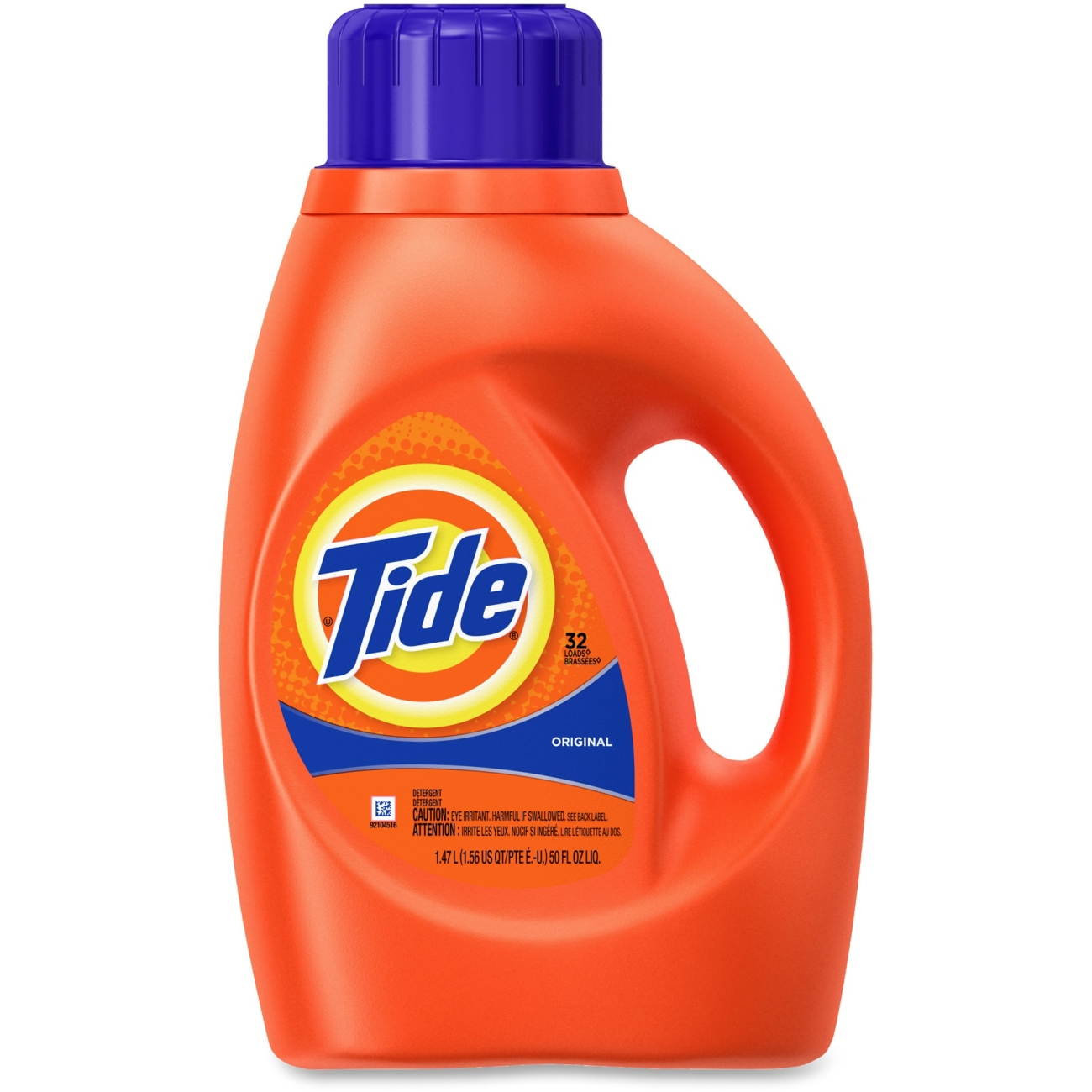 Tide 13878CT Ultra Liquid Tide Laundry Detergent, 50 oz. Bottle, 6/Carton