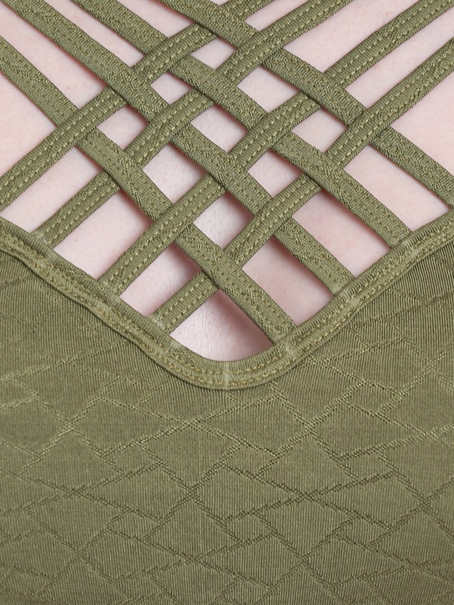 La Intimo Olive SeaOath Bra & Bikini Panty