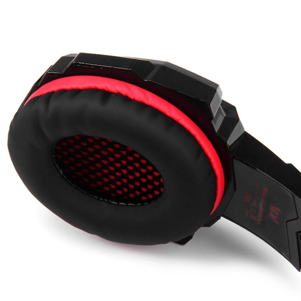 KOTION EACH G9000 Gaming Headphone 7.1 Surround USB Vibration Game Headset Headband Headphone with Mic LED Light for PC Gamer