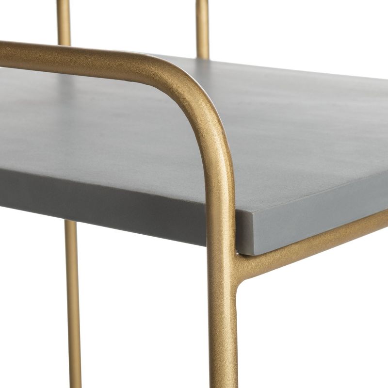 Harper 2 Tier Bar Cart Natural - Safavieh