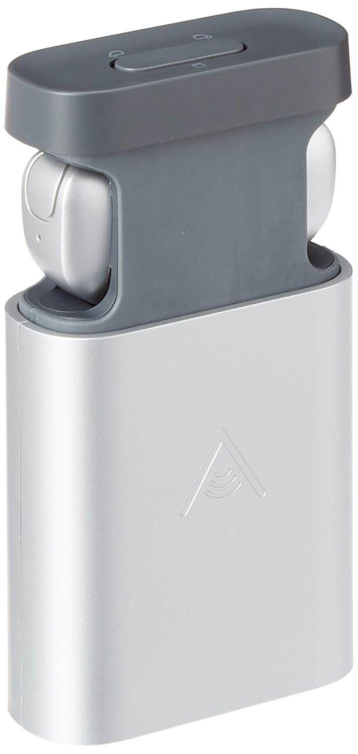 Alpha Audiotronics Skybuds - Truly Wireless Earbuds w/Digital Microphone, Adaptive Awareness & Mobile App (Nimbus)