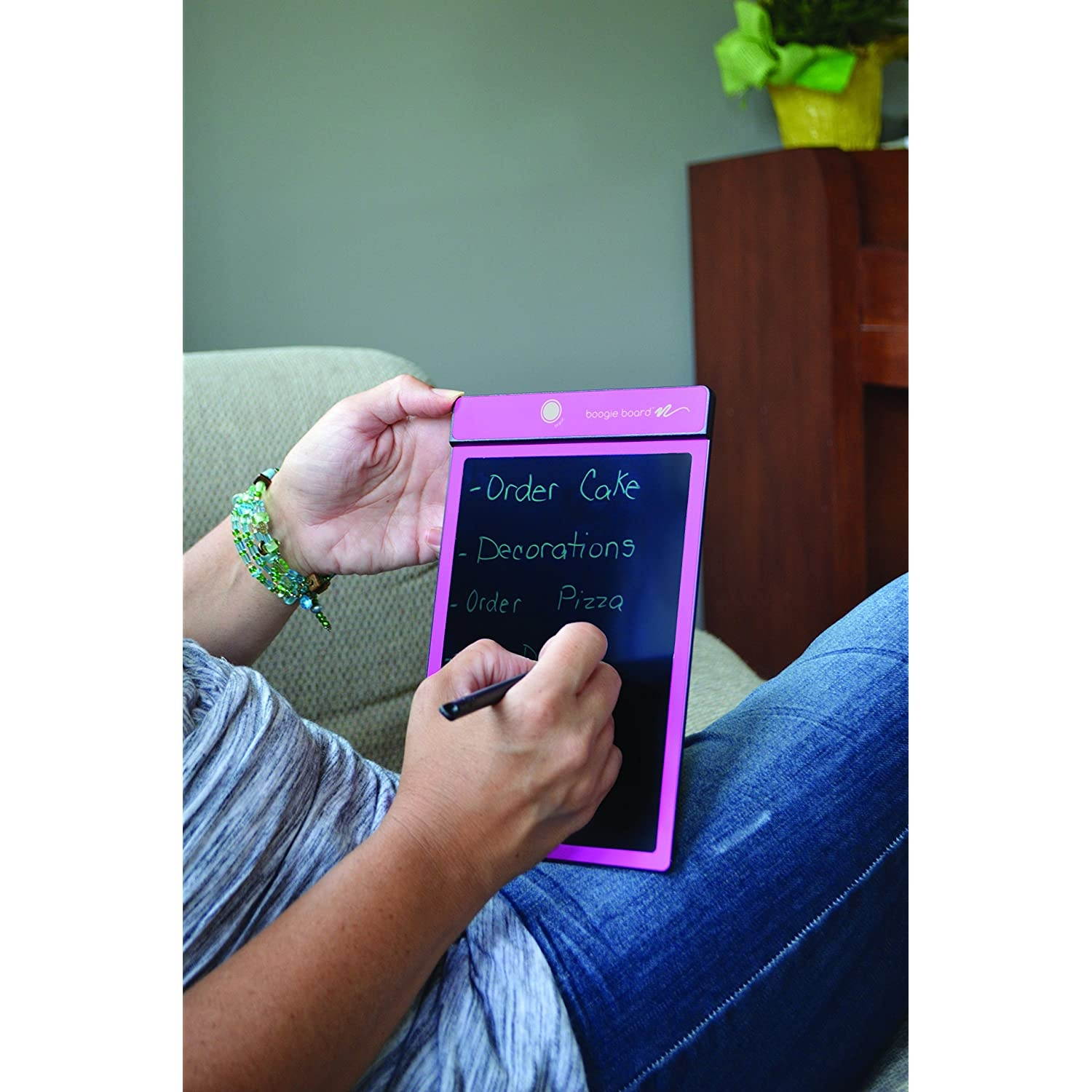 Boogie Board 8.5-Inch LCD Writing Tablet,Pink (PT01085PNKA0002)