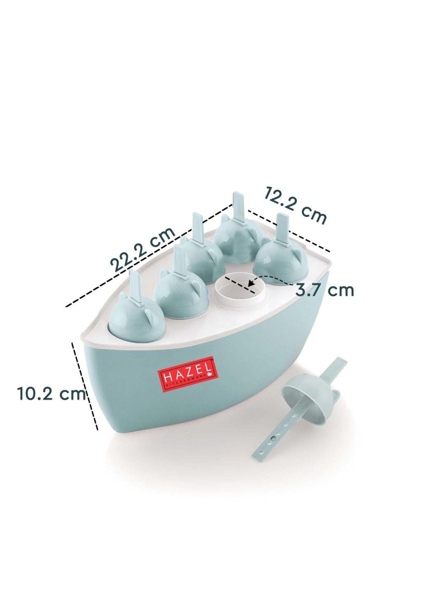 Zoku Multicolor Plastic Shark Ice Pop Mold (0.082 L)