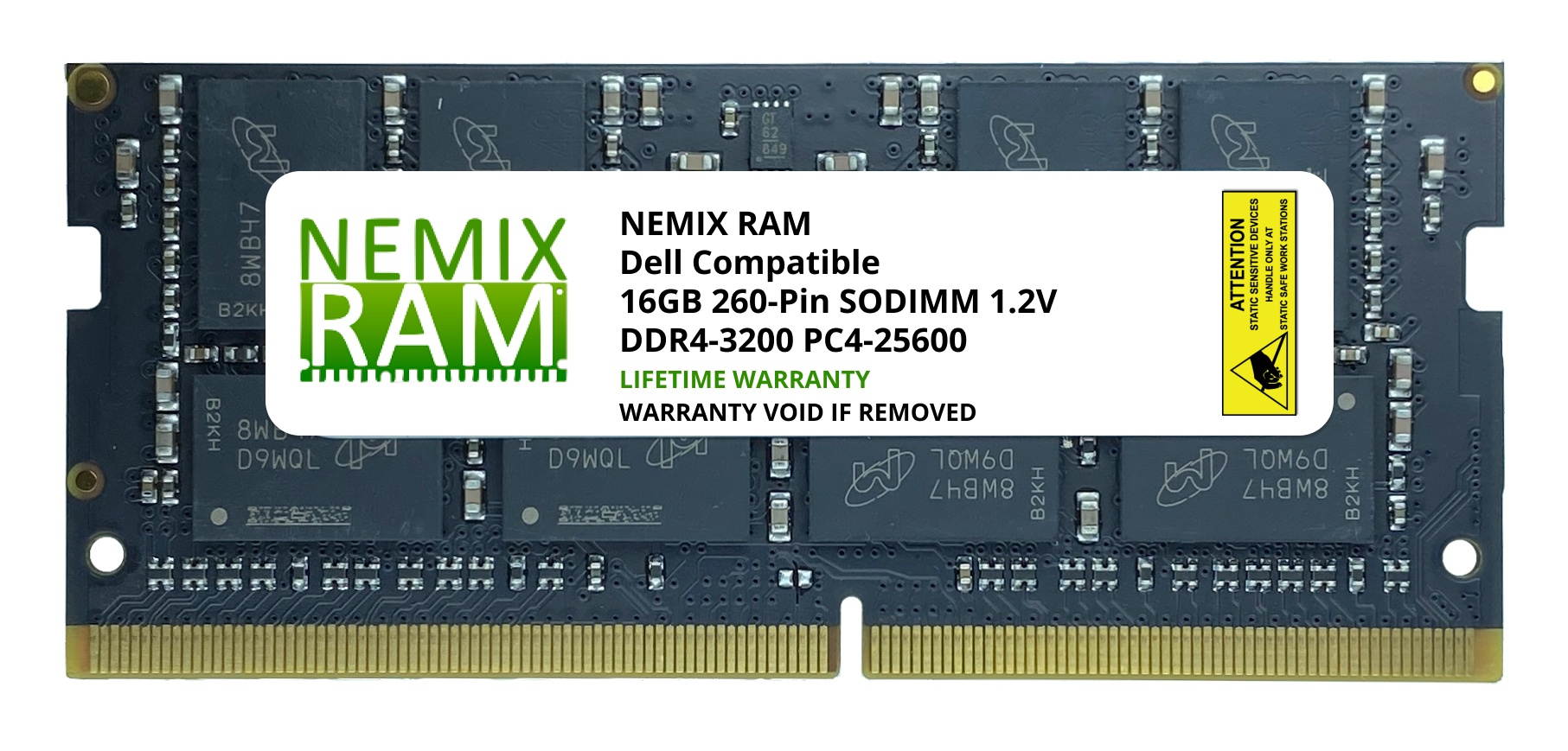 NEMIX RAM 16GB DDR4-3200 PC4-25600 Replacement for DELL SNPWTHG4C/16G AA937596