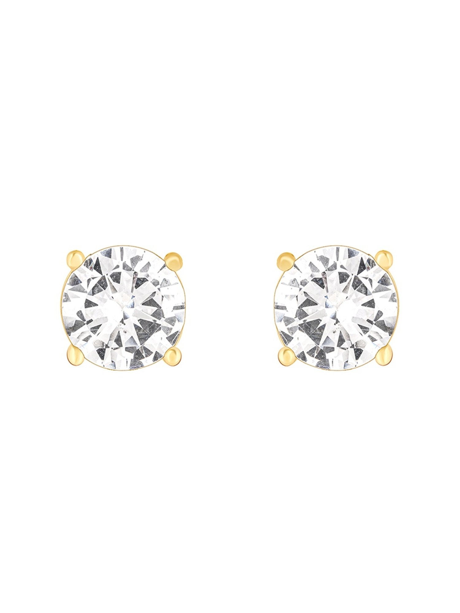 GIVA 92.5 Sterling Silver Zircon Stud Earrings for Women