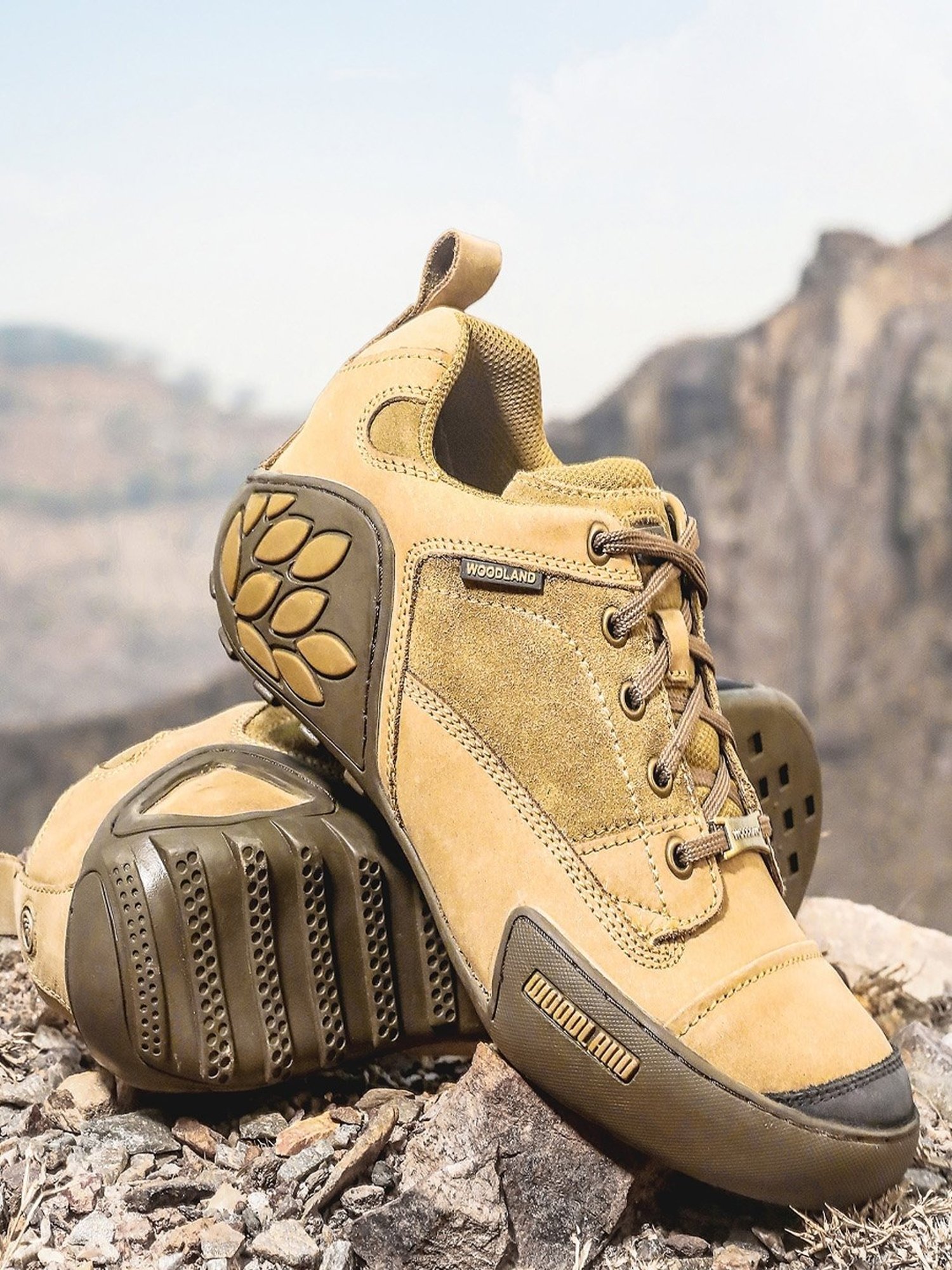 Woodland Men's Khaki Casual Shoes