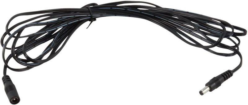 JacobsParts DC Power Extension Cable 10 Feet 5.5mm x 2.1mm Male Female Cord, 20AWG