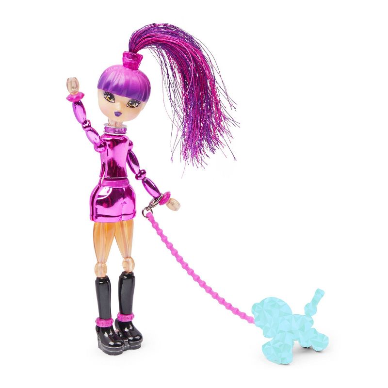 Twisty Girlz Series 2 Jet B. Transforming Doll to Bracelet with Mystery Twisty Petz