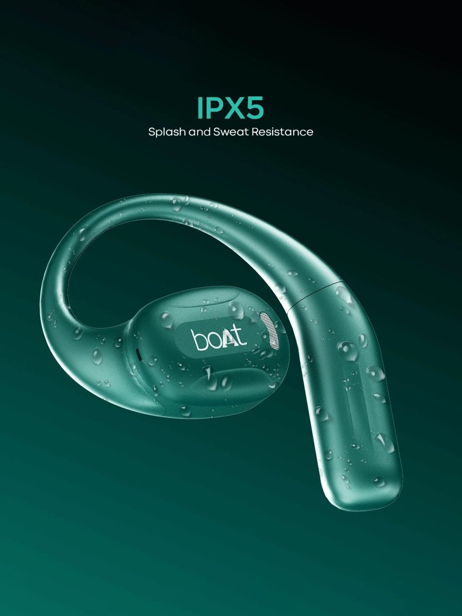 Boat Airdopes ProGear In Ear Bluetooth Earbuds with with 100 Hours Playback (Green)