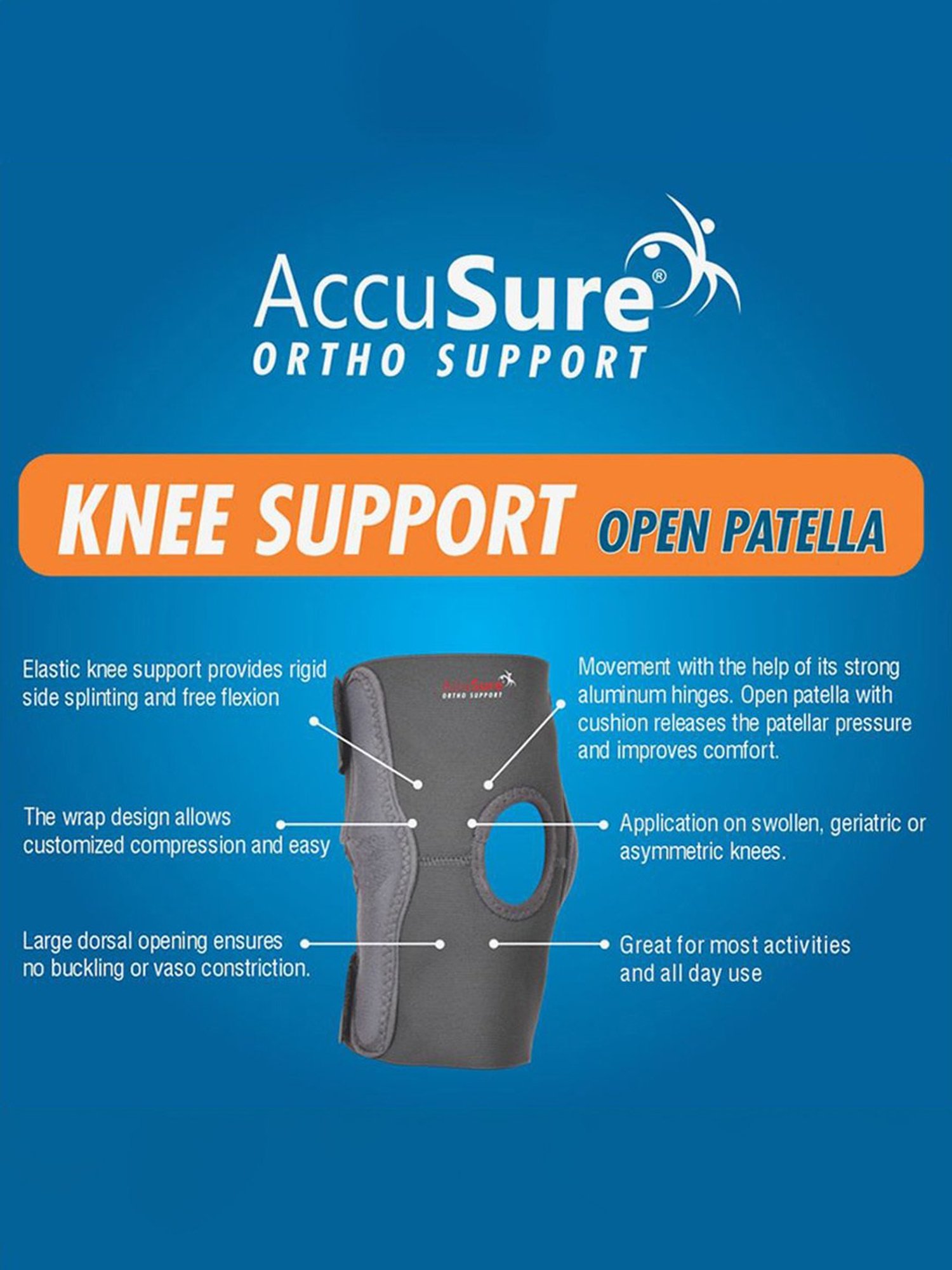 HealthSense YM 602 Yoga Mat (Black & Grey)