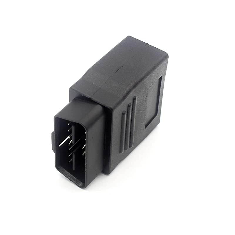 Full 16 Pin OBDII Male to Female Connector Adapter OBD2 Saver Tool for Car Repair Shop or Testing Institution