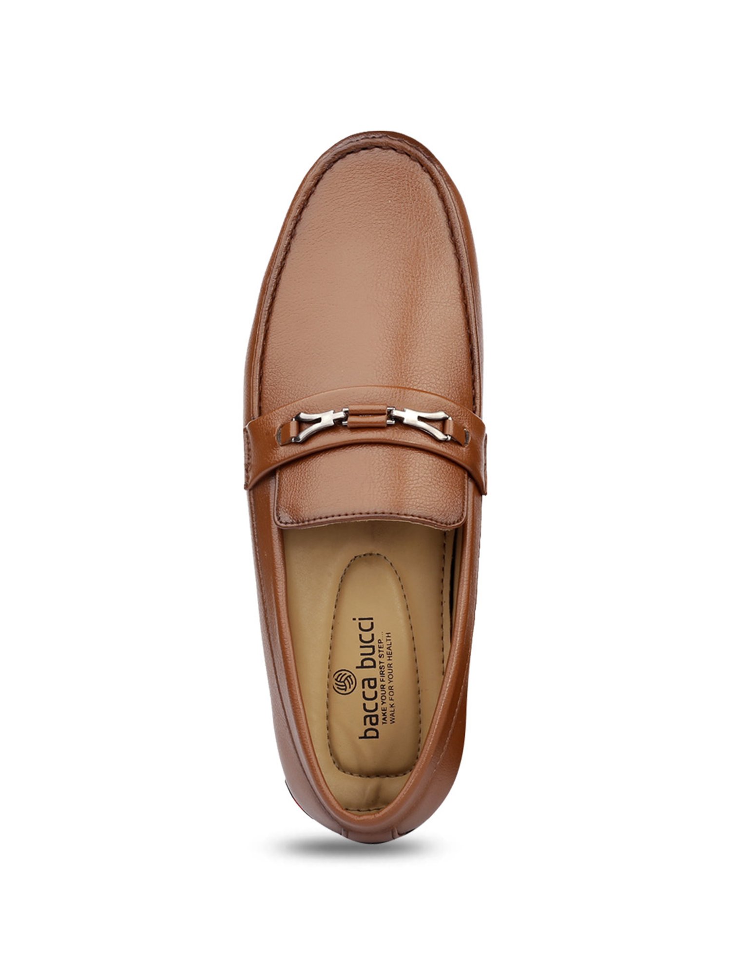 Bacca Bucci Men's LUNA Tan Formal Loafers