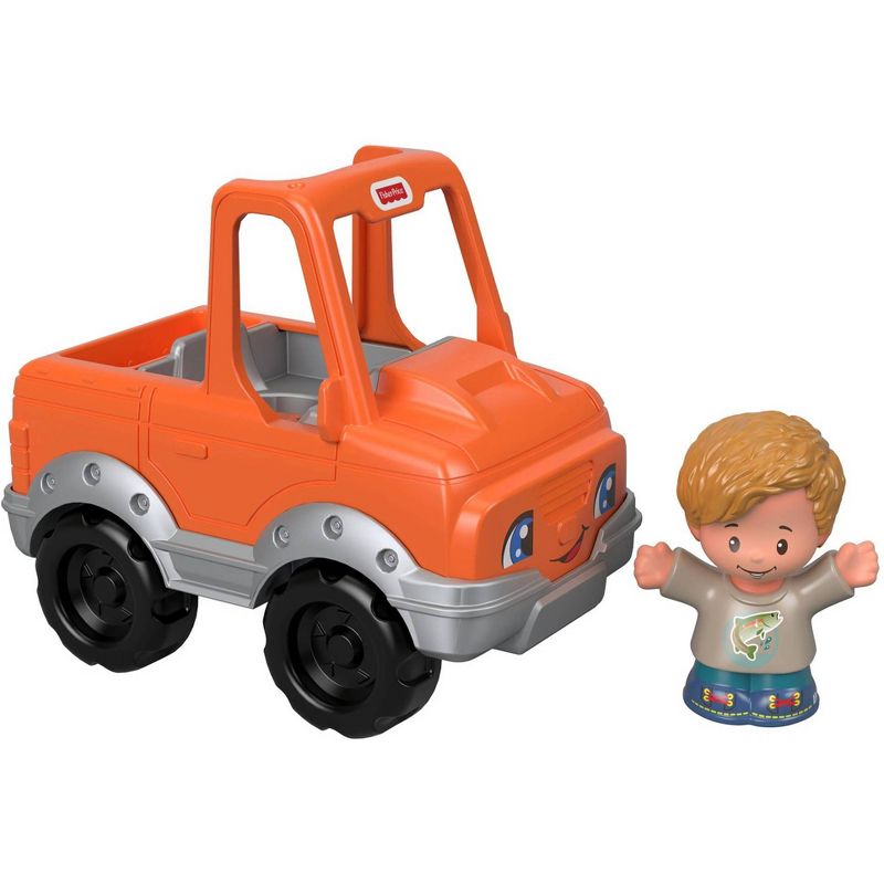 Fisher-Price Little People Help a Friend Pick Up Truck - Orange