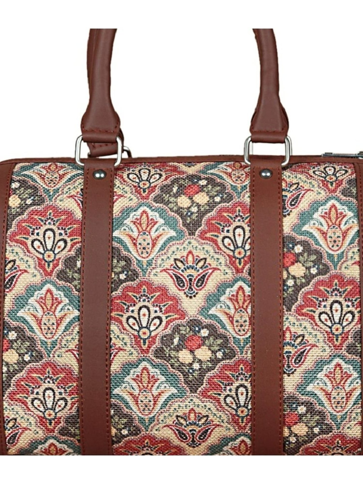 ZOUK Multicolor Printed Medium Duffle Bag