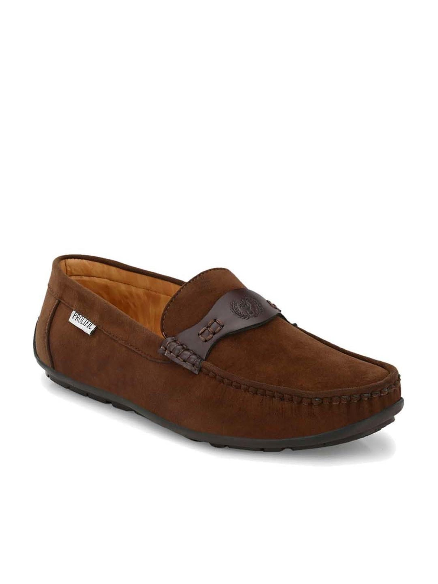 Prolific Men's Pecan Brown Casual Loafers