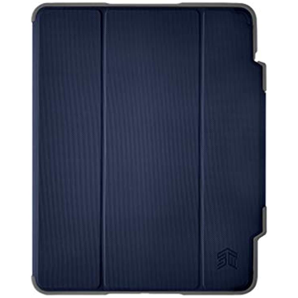 STM Dux Plus, Ultra-Protective case for Apple 11" iPad Pro/2nd Gen- Midnight Blue (stm-222-286JV-03)